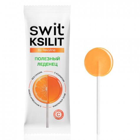 Леденцы на палочке Swit by Revyline Ksilit Mix с витамином С, 100 шт.